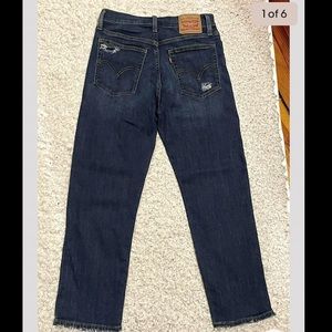 Levis Wedgie Straight Jeans 28